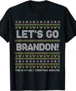 Let’s Go Brandon Ugly Christmas 2022 Classic Shirt