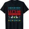 Let's Go Brandon Ugly Xmas Classic Shirt