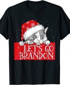 Let's Go Branson Brandon Cat Christmas Pajamas Kitten Xmas Limited Shirt
