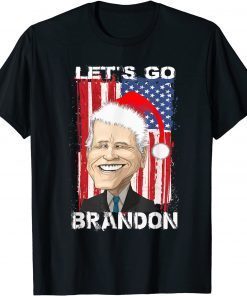 Let's Go Branson Brandon Christmas Lights Santa Classic T-Shirt