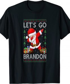 Let's Go Branson Brandon Christmas Lights Xmas T-Shirt