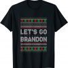Let's Go Branson Brandon Conservative Ugly Christmas Pajama Classic Shirt