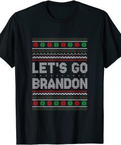 Let's Go Branson Brandon Conservative Ugly Christmas Pajama Classic Shirt