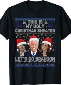 Let's Go Branson Brandon Ugly Christmas Anti-Biden Classic Shirt