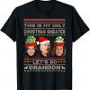 Let's Go Branson Brandon Ugly Christmas Sweater Anti-Biden Limited Shirt