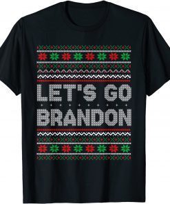 Let's Go Branson Impeach 46 Anti Biden Chant Ugly Christmas Unisex Shirt