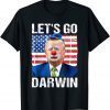 Lets Go Darwin Anti Trump And America Flag Let’s Go Darwin Gift Shirt