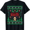 Lets get Baked Gingerbread Weed Stoner Ugly Christmas Classic Shirt