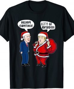 Lets go Branson Brandon Meme Trump Santa Biden Sarcastic Unisex Shirt