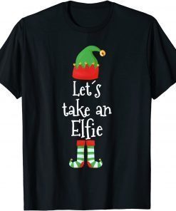 Let´s take an Elfie The Selfie Elf Christmas Official Shirt