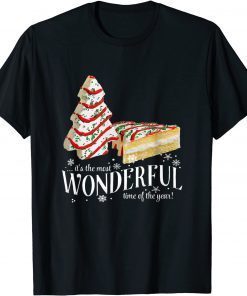 Little Tis' The Season Christmas Tree Cakes Debbie Becky Jen Unisex Shirt