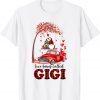 Love Being Called Gigi Gnome Valentine Day Matching Unisex T-Shirt