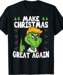 Make Christmas Great Again Donald Trump Xmas Gift Shirt