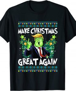 Make Christmas Great Again ELF Trump Christmas Gift Shirt