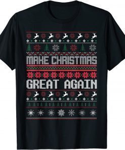 Make Christmas Great Again Trump Christmas Ugly Sweater Classic Shirt