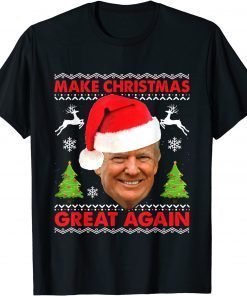 Make Christmas Great Again Trump Ugly Christmas Pajamas Classic Shirt