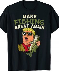 Make Fishing Great Again Trump Unisex Shirt