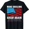 Make Grilling Great Again Trump BBQ Pit Master Dad Classic Shirt