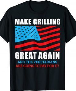 Make Grilling Great Again Trump BBQ Pit Master Dad Classic Shirt