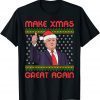 Make Xmas Great Again Trump Santa Hat Christmas Gift Shirt