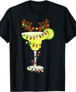 Margarita Reindeer Christmas Lover Squad Xmas Classic Shirt