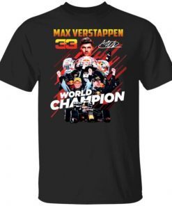 Max 33 Verstappen World Champion Formula 1 Official Unisex shirt