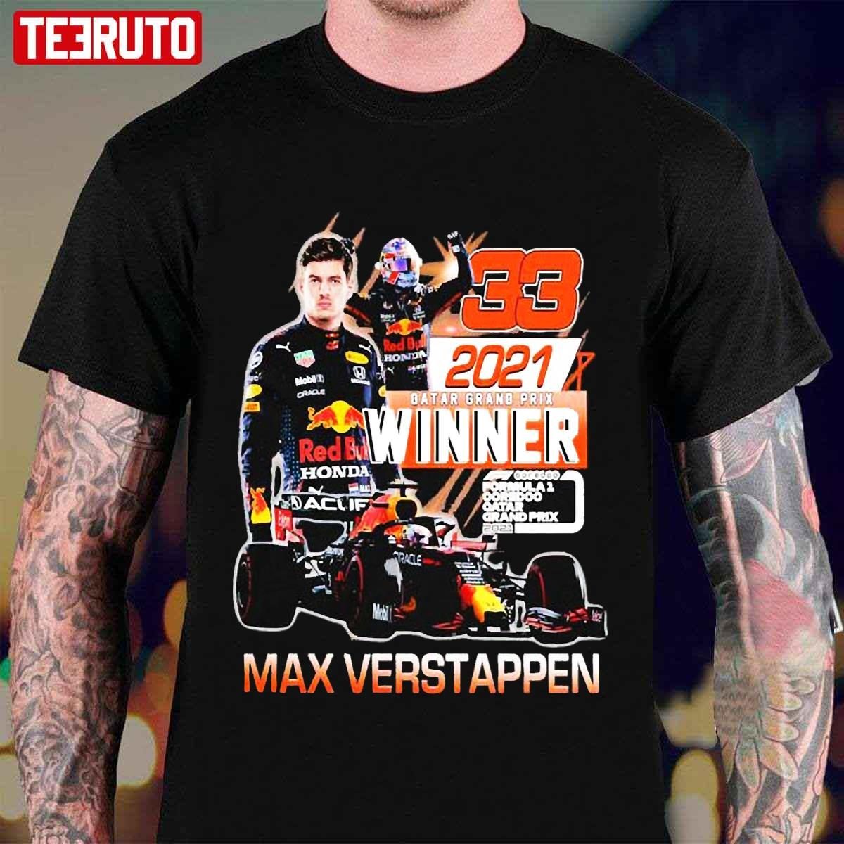 Verstappen 33 Champion 2021 Classic Shirt - ShirtsOwl
