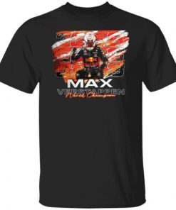 Max Verstappen 33 World Champion F1 2021 T-shirt
