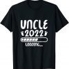 Mens Uncle 2022 Pregnancy Announcement Soon to be Uncle Gift Shirt