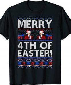 Product name Merry 4th Of Easter Joe Biden Christmas Ugly X-mas Limited Shirt