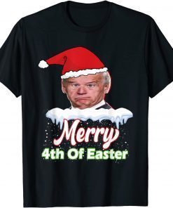 Merry 4th Of Easter Joe biden Ugly X-mas Sweater T-Shirt