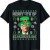 Merry 4th Of St Patrick's Day Joe Biden Leprechaun Hat Ugly Classic Shirt