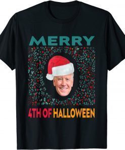 Merry Biden 4th Of Halloween Ugly Christmas Sweater Unisex Shirt