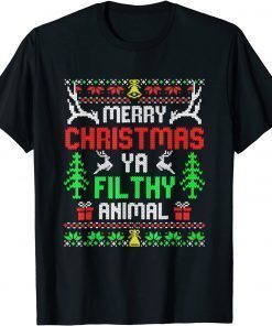 Merry Christmas Animal Filthy Ya 2022 Classic Shirt