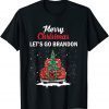 Merry Christmas Let’s Go Branson Brandon Red Truck 2022 T-Shirt