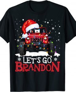 Merry Christmas Let's Go Branson Brandon Santa Hat Unisex Shirt