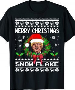 Merry Christmas Santa Trump Ugly Xmas Sweater Official Shirt