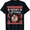 Merry Fitmas Fit Santa Claus Bodybuilding Christmas T-Shirt