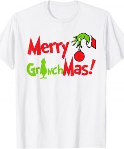 Merry Grinchmas Christmas Gift Shirt