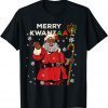 Merry Kwanzaa Santa Claus Black Christmas African American Classic Shirt