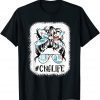 Messy Bun Cna Life Bleached Certified Nursing Assistant Classic T-Shirt