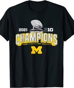 Michigan Big Ten 2021 East Division Champ Champions Classic Shirt