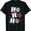 My Christmas Pajama Xmas Pet Lover Animal Cat Dog Paw T-Shirt