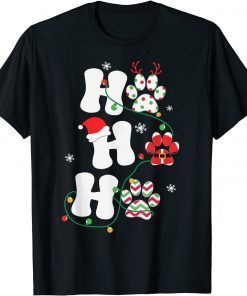 My Christmas Pajama Xmas Pet Lover Animal Cat Dog Paw T-Shirt