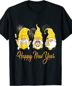 New year 2022 years eve Happy New Year 2022 Gnome Lover Gift Shirt