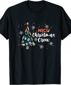 Nicu Nurse Intensive Care X-mas Lights For A Nurse Christmas Classic Shirt