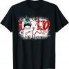 One Loved OR Nurse Messy Bun Nursing Valentines Day Classic Shirt