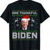 One Thankful Biden 2022 Ugly Christmas Limited Shirt