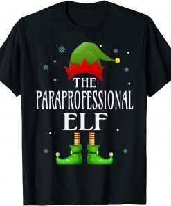 Paraprofessional Elf Xmas Family Matching Christmas Unisex Shirt