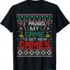 Paused My Game Gaming Gamer Christmas Ugly Sweater Gift Shirt